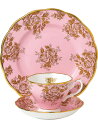 ロイヤルアルバート ティーカップ ROYAL ALBERT 100 イヤーズ ゴールデン ローズ 3ピース ティーセット (1960's) 100 years golden roses 3-piece tea set (1960's)