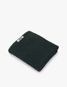 TEKLA ロゴエンブロイド オーガニックコットン ハンドタオル 80cm x50cm Logo-embroidered organic-cotton hand...