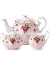 ロイヤルアルバート ティーカップ ROYAL ALBERT ニュー カントリー ローズ ピンク スリーピース セット New Country Roses Pink three-piece set