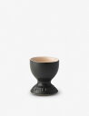 LE CREUSET ストーンウェア エッグ カップ Stoneware egg cup #SATIN BLACK