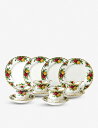 ROYAL ALBERT オールド カントリー ローズ 12ピース ティーセット Old Country Roses 12 Piece Tea Set