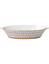 WEDGWOOD ルネサンス レッド オーバル サービング ボウル 33cm Renaissance Red oval serving bowl 33cm