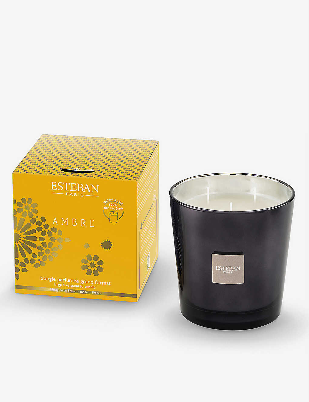 ESTEBAN アンブレ センテッド キャンドル 450g Ambre scented candle 450g