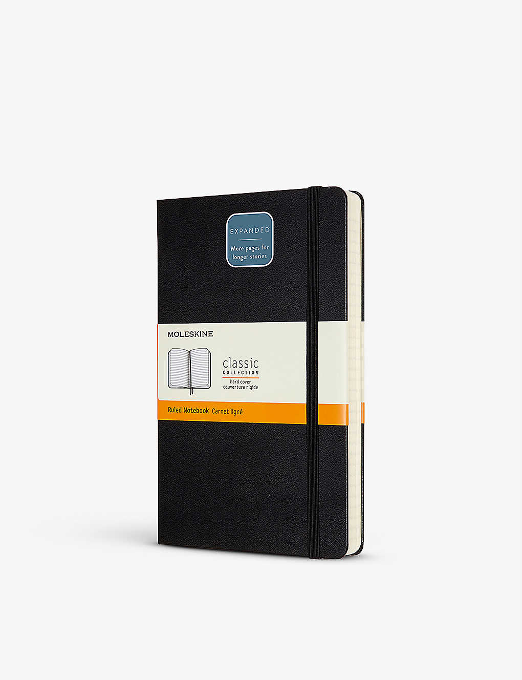 MOLESKINE クラシック エクスパンド ルール ノートブック 13cm x21cm Classic Expanded ruled notebook 13cm x 21cm