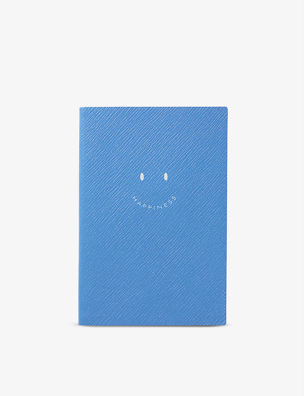 SMYTHSON ハピネス チェルシー レザー ノートブック 16.7cm x 11.2cm Happiness Chelsea leather notebook 16.7cm x 11.2cm #NILEBLUE