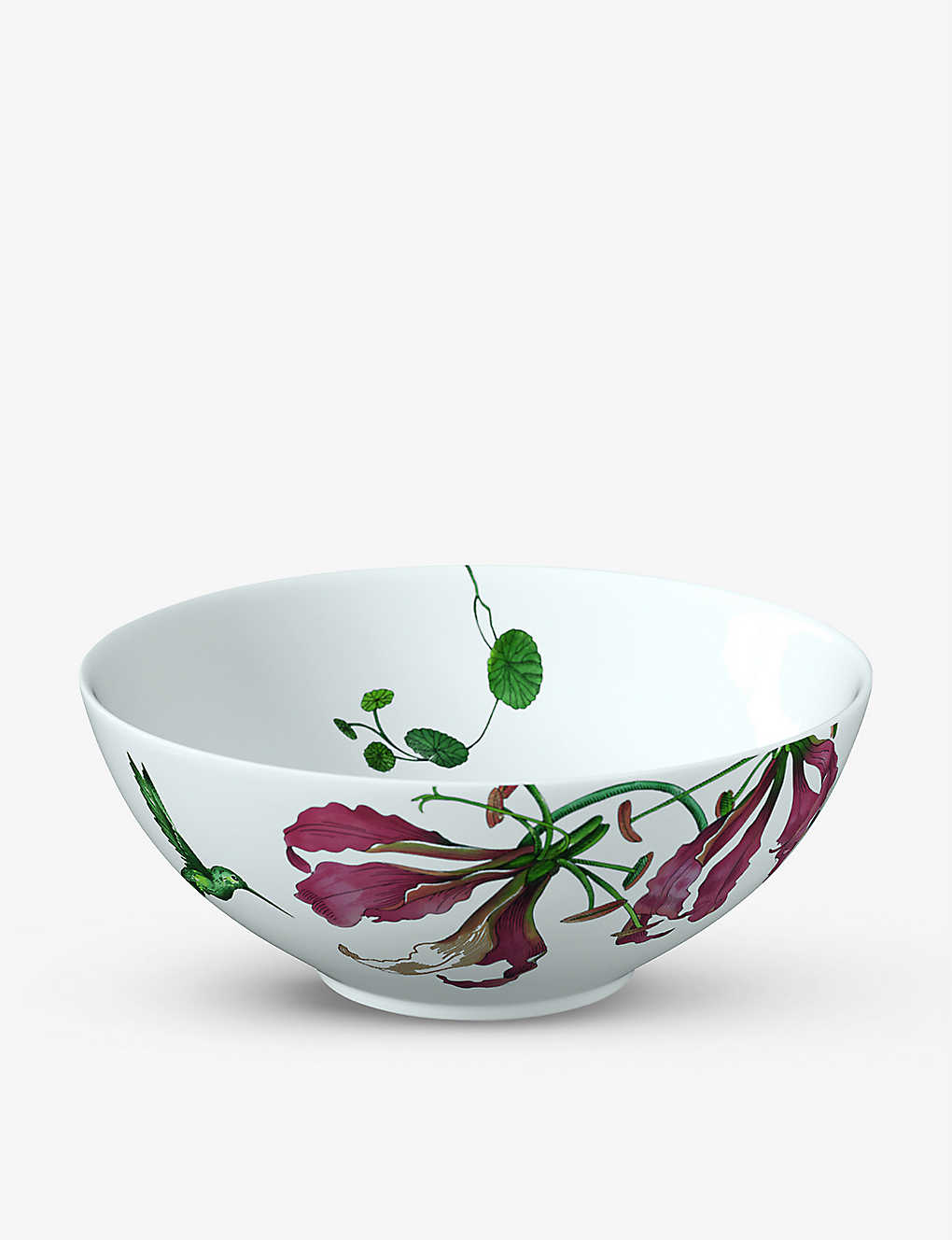 VILLEROY & BOCH A@A [tvg |[ZC {E 15cm Avarua leaf-print porcelain bowl 15cm