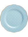 ROYAL ALBERT ポルカ ブルー プレート 20cm Polka Blue plate 20cm