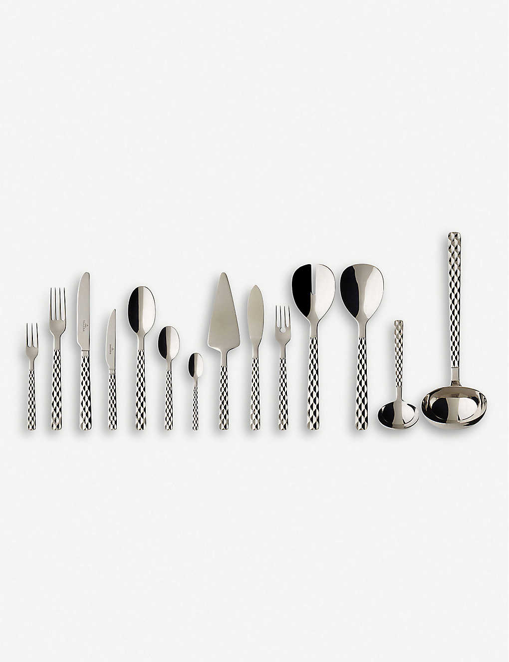 VILLEROY & BOCH ボストン 113ピース ステンレススチール カトラリーセット Boston 113-piece stainless steel cutlery set #SILVER