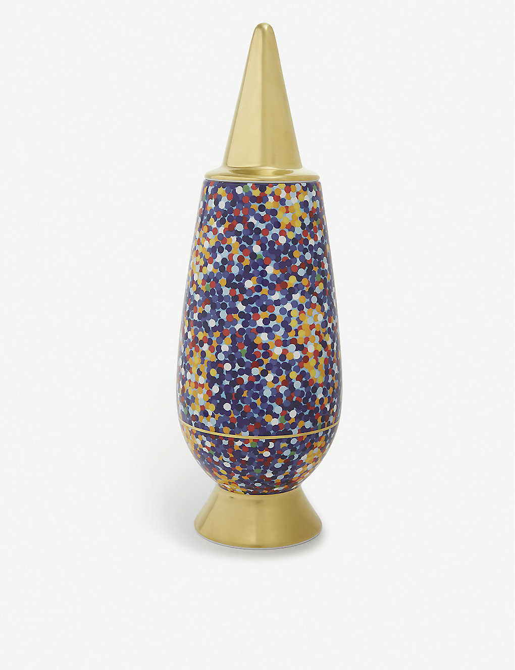 ALESSI 100% メイクアップ プロスト リミテッドエディション セラミック ベース 40cm 100% make-up Proust limited-edition ceramic vase 40cm