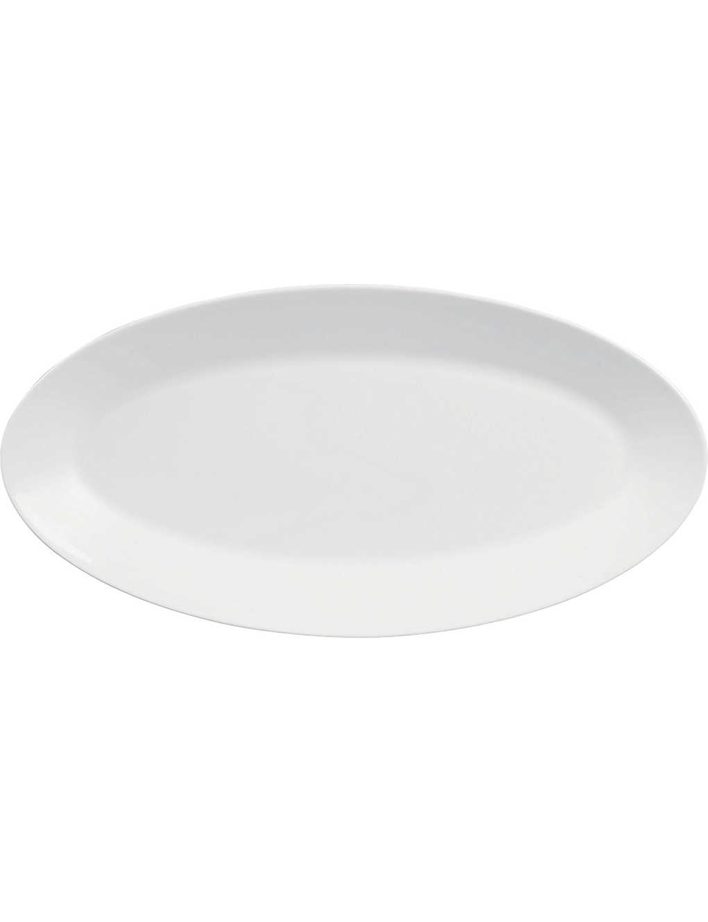 JASPER CONRAN @ WEDGWOOD I[oVFCv {[`Ci vb^[ 39cm Oval-shaped bone-china platter 39cm