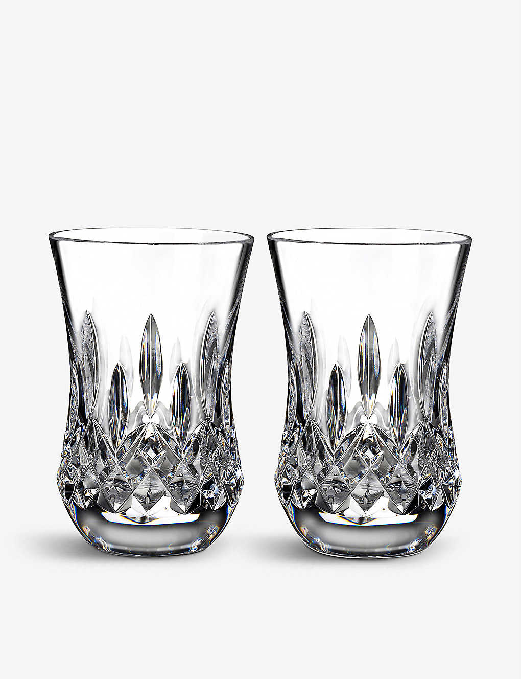 WATERFORD リズモア フレア クリスタル タンブラー 2個セット Lismore flared crystal tumblers set of two