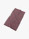 楽天Global HomesTEKLA ストライプ オーガニックコットン ハンド タオル 50cm x 90cm Striped organic-cotton hand towel 50cm x 90cm #RED