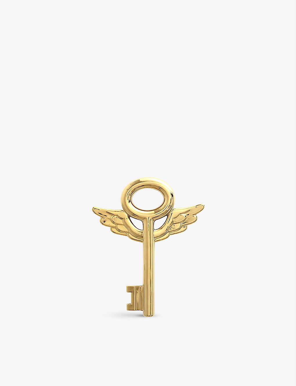 SELETTI フリーダム キー ゴールドトーン ポーセレイン デコレーション 50cm Freedom Key gold-tone porcelain decoration 50cm