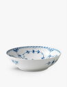 ROYAL COPENHAGEN u[ t[g [X |[ZC {E 21cm Blue Fluted Lace porcelain bowl 21cm