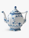 ROYAL COPENHAGEN ブルー フルート フル レース ポーセレイン ティーポット 1L Blue Fluted Full Lace porcelai...