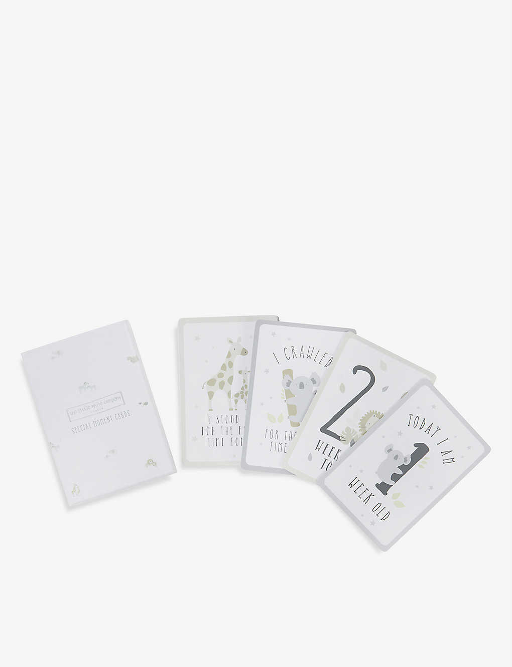 THE LITTLE WHITE COMPANY スペシャル モーメント ベビー カード Special Moments baby cards #WHITE