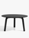 HAY x T[L[ Ebf R[q[ e[u 60cm x 32cm Bella circular wooden coffee table 60cm x 32cm #BLACK
