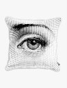 FORNASETTI e} G oAWI[j No.397 EH[u NbV 40cm x 40cm Tema E Variazioni no.397 woven cushion 40cm x 40cm