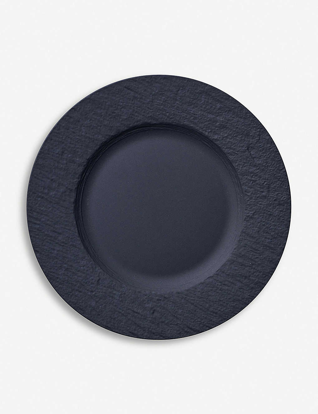 VILLEROY & BOCH }jt@N`[ bN |[ZC u[Nt@Xg v[g 22cm Manufacture Rock porcelain breakfast plate 22cm #BLACK
