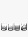WATERFORD ショート ストーリー クリスタル ウィスキー タンブラー 4個セット Short Stories crystal whiskey tumbl...