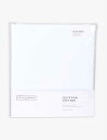 THE WHITE COMPANY サテン エジプシャン コットン スーパーキング フラット シート Sateen Egyptian cotton superking flat sheet #WHITE