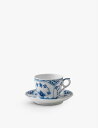 ロイヤルコペンハーゲン ROYAL COPENHAGEN ブルー フルート レース ポーセレイン カップ アンド ソーサー セット Blue Fluted Lace porcelain cup and saucer set
