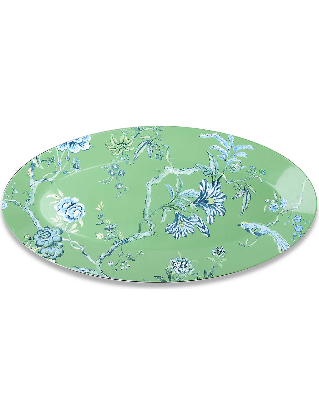 JASPER CONRAN @ WEDGWOOD `mCV[ I[o vb^[ O[ 45cm Chinoiserie oval platter green 45cm #GREEN