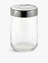 ALESSI ヴィニール グラス ジャー 15.8cm Veneer glass jar 15.8cm #CLEAR