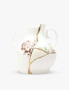 SELETTI LcM |[ZC Ah S[hv[g x[X 18cm Kintsugi porcelain and gold-plated vase 18cm