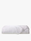 OLIVIER DESFORGES サイクレイド コットン タッセル ベッドカバー 260cm x 240cm Cyclades cotton tasselled bedcover 260cm x 240cm #BLANC