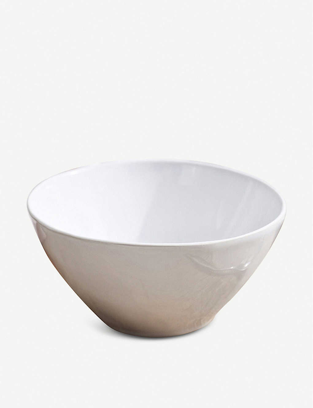 THE WHITE COMPANY |gx Xg[EFA VA {E Portobello stoneware cereal bowl #Grey