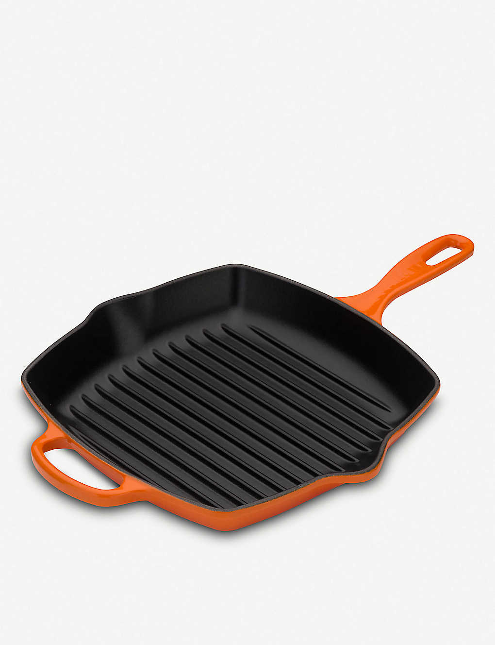 グリルフライパン LE CREUSET シグネチャー キャスト アイロン グリルレット 26cm Signature cast iron grillit 26cm #SATIN BLACK