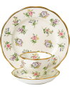 ROYAL ALBERT 100 イヤーズ スプリング ミドゥ 3ピース ティーセット （1920's） 100 years spring meadow 3-piece tea set (1920's)
