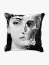 FORNASETTI e}CoAcH[j no.288 DNbV 40cm x 40cm Tema E Variazioni no.288 woven cushion 40cm x 40cm