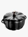STAUB パンプキン セラミック ココット 12cm Pumpkin cocotte 12cm BLACK