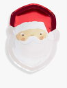 CHRISTMAS ジンジャーレイ サンタ フォイルド 紙皿 8枚パック Ginger Ray Santa foiled paper plates pack of eight