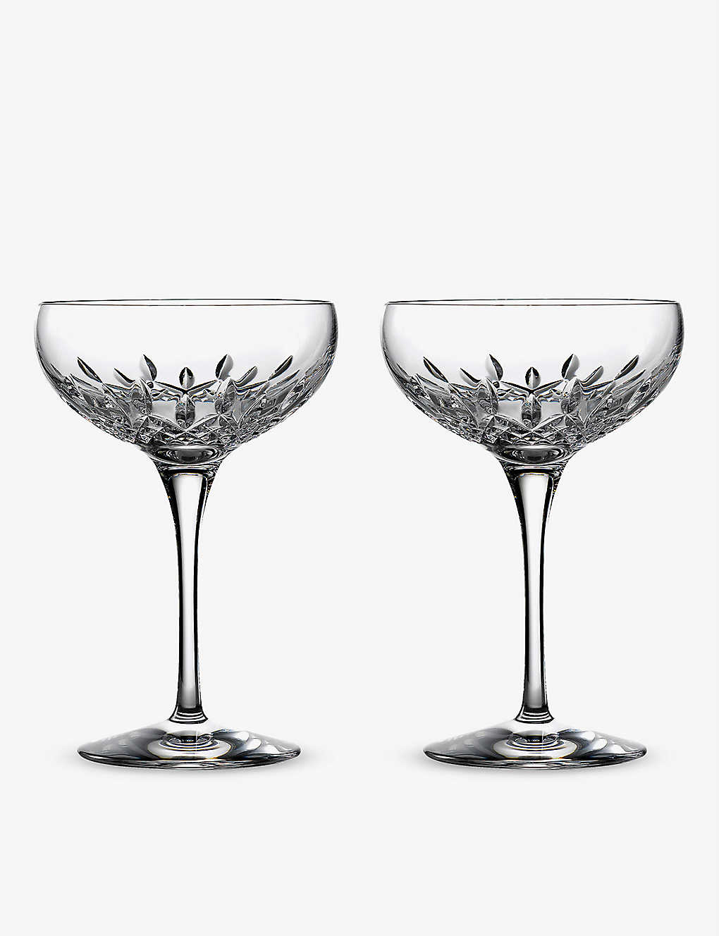 WATERFORD リスモアエッセンス クリスタルシャンパングラス 2個セット Lismore Essence crystal-glass champagne glasses set of two