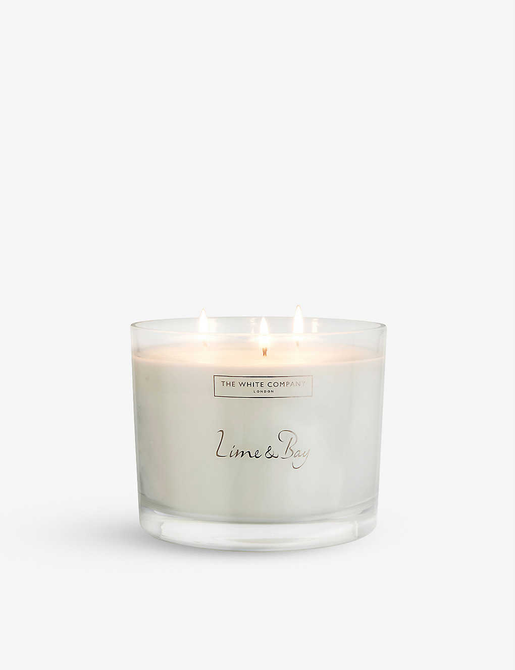 THE WHITE COMPANY ライムアンドベイ ラージ香り付きキャンドル 770g Lime and Bay large scented candle 770g