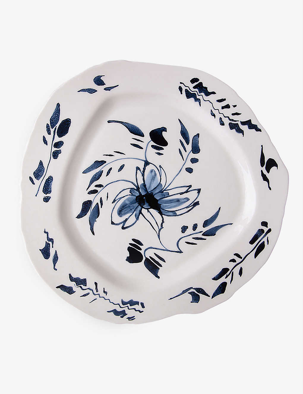 SELETTI ZbeB x fB[[rONVbNXIAVbhCObVftg fBi[v[g 28cm Seletti x Diesel Living Classics on Acid English Delft porcelain dinner plate 28cm