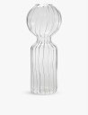 SERAX CLh[ zEPC_KXԕr 25cm Iki Doll rounded borosilicate-glass vase 25cm