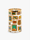 SELETTI ZbeBEFAYgCbgy[p[ X[t[Y KXԕr 14cm Seletti wears TOILETPAPER small Frames glass vase 14cm
