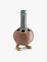 L'OBJET J[ yԕr 38cm Carey earthenware vase 38cm