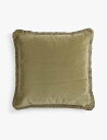 SOHO HOME }S[ XNGA xxbgNbV 65cm x 65cm Margeaux square velvet cushion 65cm x 65cm