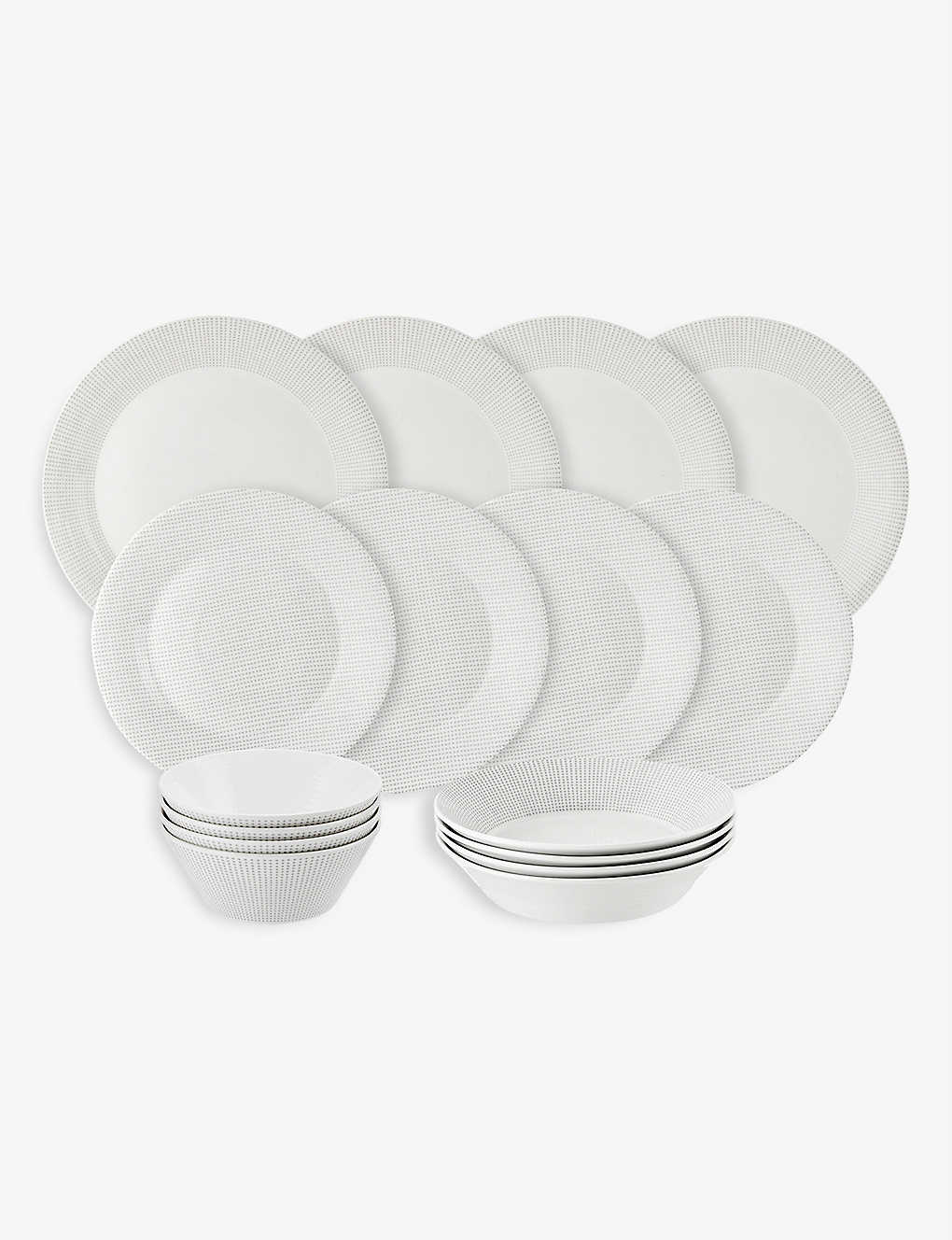 ROYAL DOULTON pVtBbN 16 e[uEFAZbg Pacific 16-piece porcelain tableware set