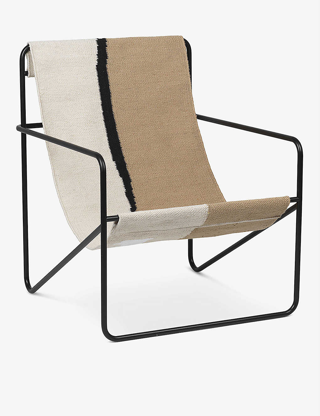 FERM LIVING デザート スチール&再生プラスチック ラウンジチェア 77.5cm Desert steel and recycled-plastic lounge chair 77.5cm