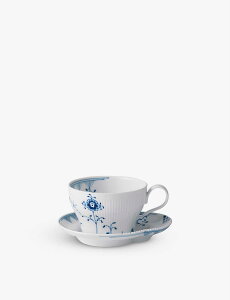 ROYAL COPENHAGEN ֥롼 參å&å 6.5cm Blue Elements porcelain cup and saucer set 6.5cm