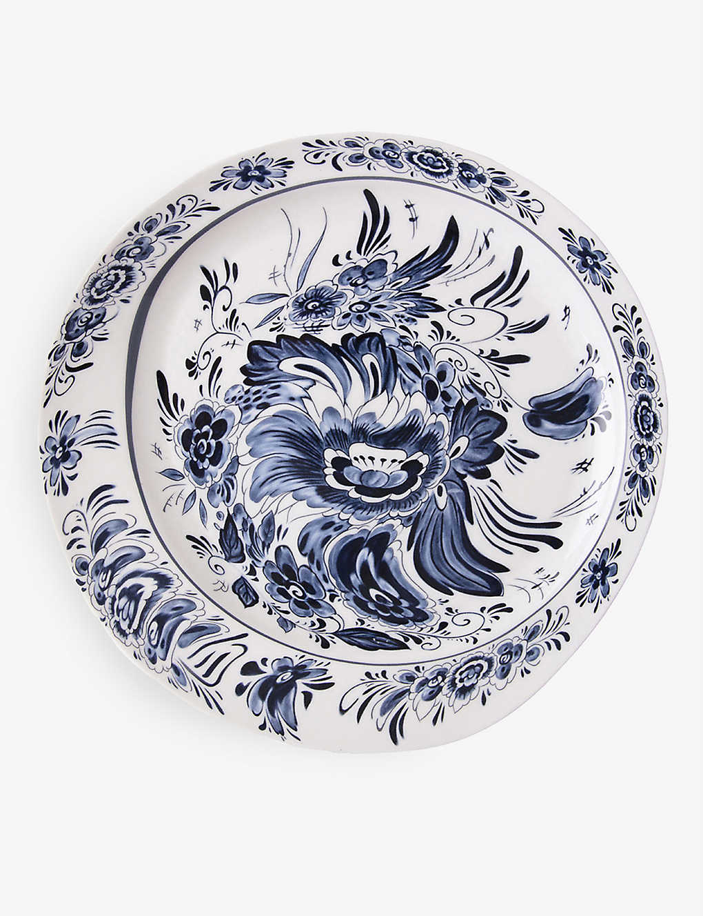 SELETTI ZbeB x fB[[rONVbNXIAVbhzfBAt[Y fBi[v[g 28cm Seletti x Diesel Living Classics on Acid Hollandia Flowers porcelain dinner plate 28cm