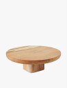 GOLDFINGER OCh  AbvTCNEbh P[LX^h 38cm Grained limited-edition upcycled-wood cake stand 38cm