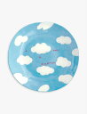 LAETITIA ROUGET ドリーマー 手書きセラミックフルーツボウル 36cm Dreamer hand-painted ceramic fruit bo...
