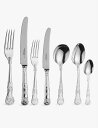 ARTHUR PRICE キングズ ステンレススチール 84個 カトラリーセット Kings stainless steel 84-piece cutlery ...